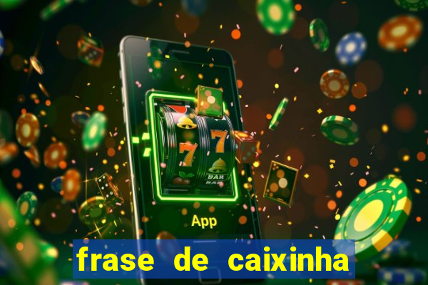 frase de caixinha de natal